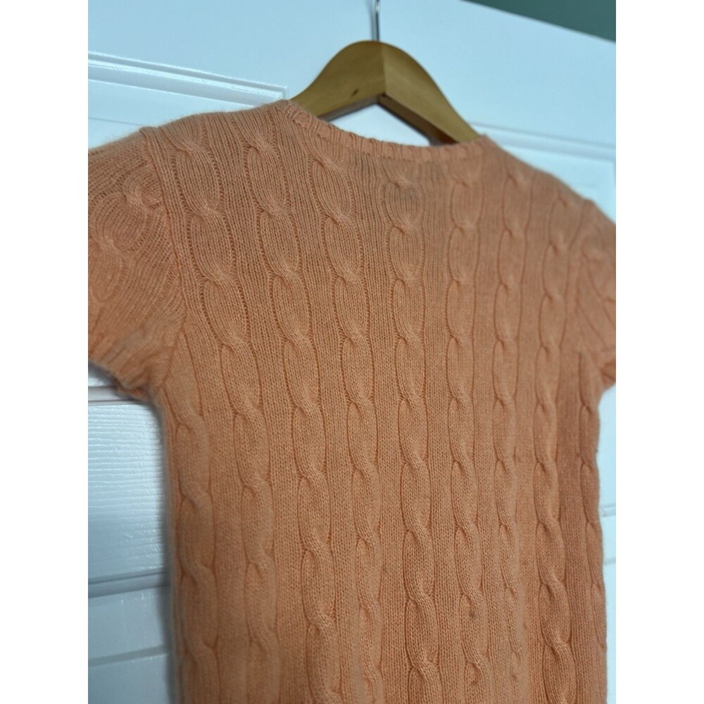 Ralph Lauren Girls Cashmere Cable Sweater Size Small - Picture 7 of 9